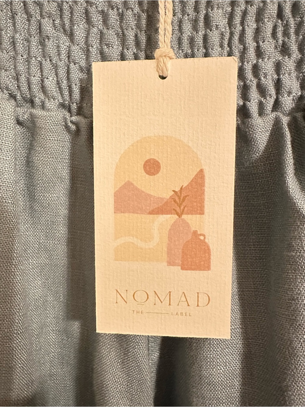 NWT NOMAD SADHU FRENCH LINEN PANTS - Picture 7 of 9